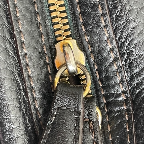 MCM leather satchel bag. Medium size. Full grain leather. - Picture 8 of 17